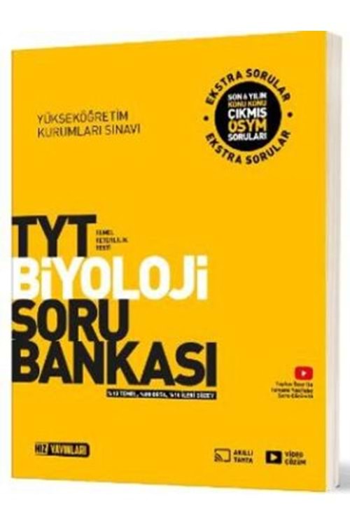 HIZ TYT BİYOLOJİ SORU BANKASI 24-25