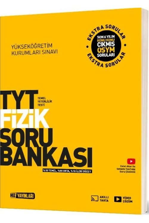 HIZ TYT FİZİK SORU BANKASI 24-25