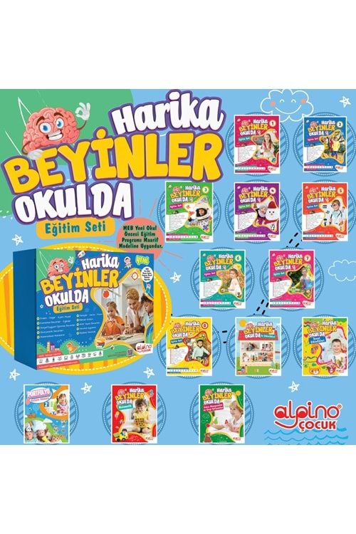 ALPİNO HARİKA BEYİNLER OKULDA - YENİ