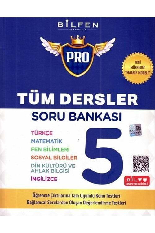 BİLFEN 5.SINIF PRO TÜM DERSLER SORU BANKASI