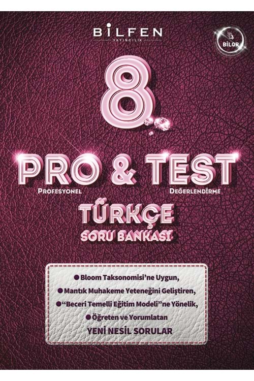 BİLFEN 8.SINIF TÜRKÇE SORU BANKASI