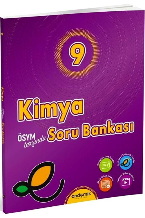ENDEMİK 9.SINIF KİMYA SORU BANKASI - 2024