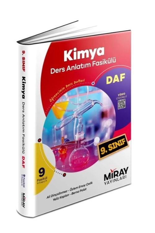 MİRAY 9.SINIF KİMYA DERS ANLATIM FASİKÜLLERİ