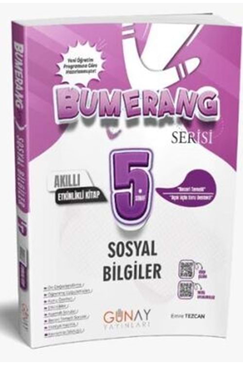 GÜNAY BUMERANG ETKİNLİKLİ SOSYAL BİLGİLER