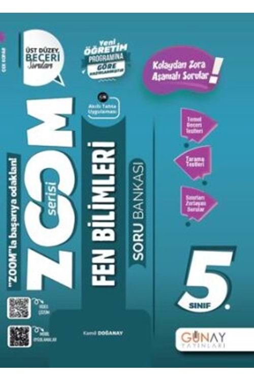 GÜNAY ZOOM SERİSİ FEN BİLİMLERİ SORU BANKASI