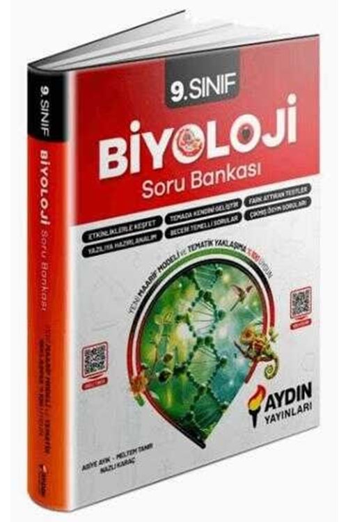 AYDIN 9.SINIF BİYOLOJİ SORU BANKASI