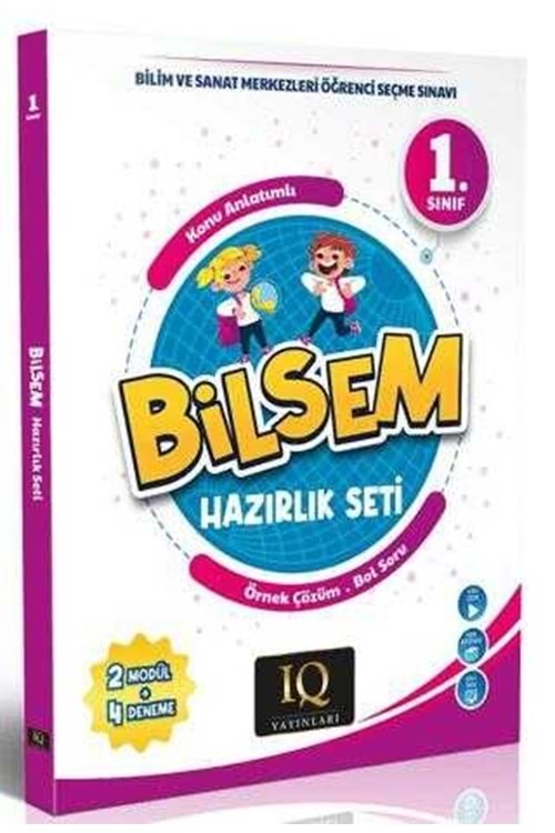 IQ YAYINLARI 1.SINIF BİLSEM HAZIRLIK SETİ