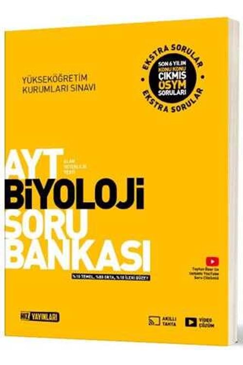 HIZ AYT BİYOLOJİ SORU BANKASI