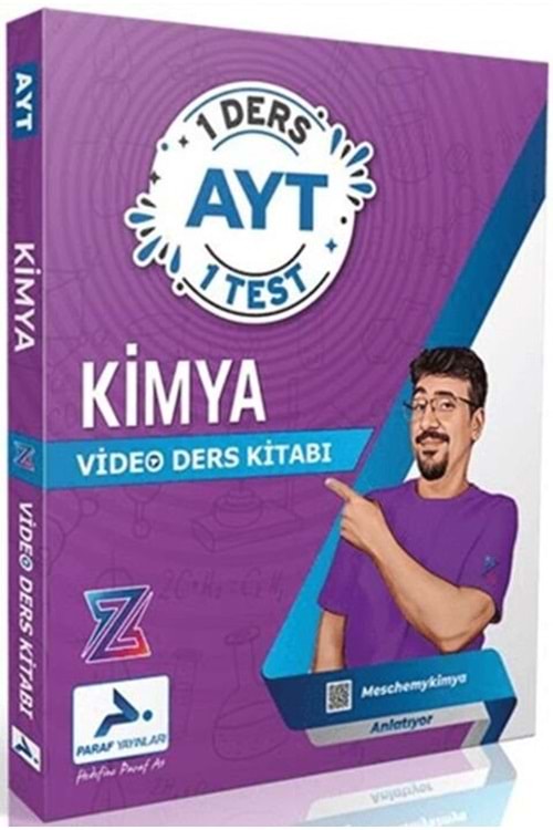 PARAF Z TAKIM AYT KİMYA VİDEO DERS KİTABI