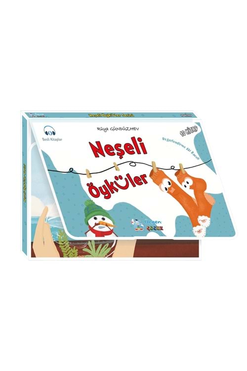 ÜÇGEN ÇOCUK NEŞELİ ÖYKÜLER YENİ - 10 KİTAP + EK KUTULU