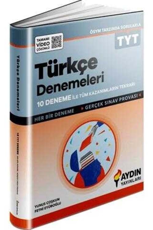 AYDIN TYT TÜRKÇE 10 DENEME
