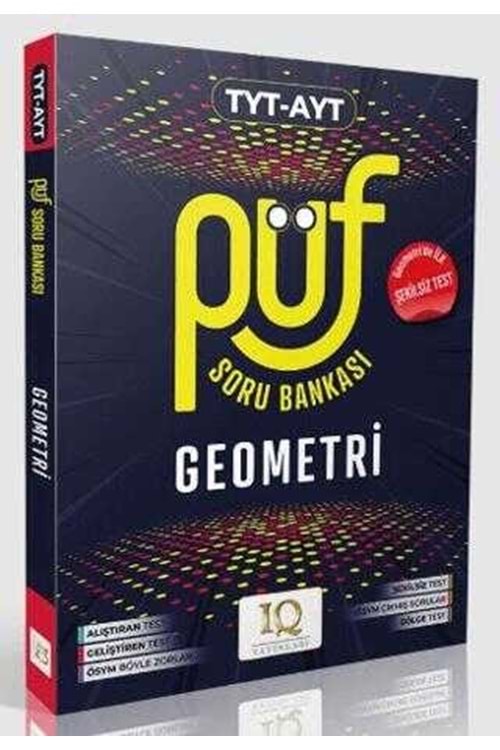 IQ TYT AYT GEOMETRİ PÜF SORU BANKASI