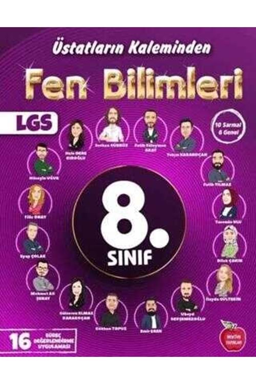 NEWTON 8.SINIF ÜSTATLARIN KALEMİNDEN YILLIK 16 SÜREÇ DEĞERLENDİRME FEN BİLİMLERİ