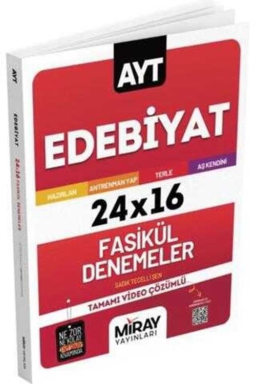 MİRAY AYT EDEBİYAT 16 DENEME