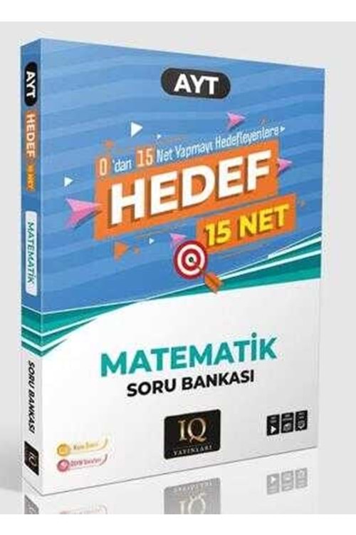 IQ AYT MATEMATİK (HEDEF 15) SORU BANKASI