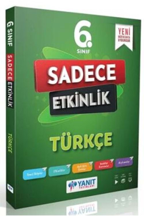 YANIT 6.SINIF TÜRKÇE SADECE ETKİNLİK