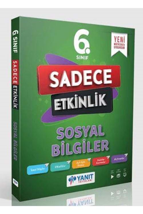 YANIT 6.SINIF SOSYAL BİLGİLER SADECE ETKİNLİK