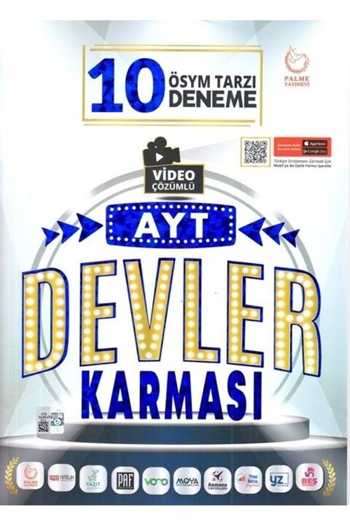 PALME AYT DEVLER KARMASI 10 DENEME SINAVI