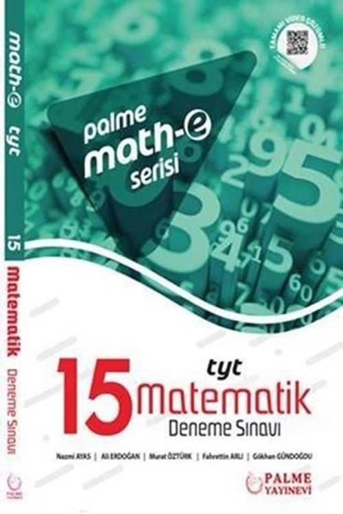 PALME TYT MATEMATİK MATH-E SERİSİ 15'Lİ DENEME SINAVI