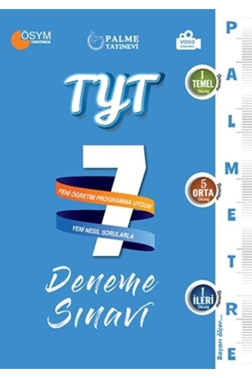 PALME TYT PALMETRE 7'Lİ DENEME SINAVI