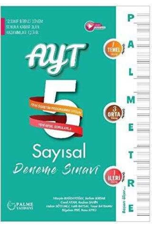 PALME AYT PALMETRE SAYISAL 5 DENEME SINAVI