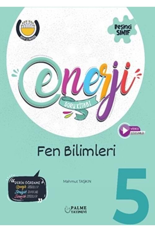 PALME 5.SINIF FEN BİLİMLERİ ENERJİ SORU KİTABI