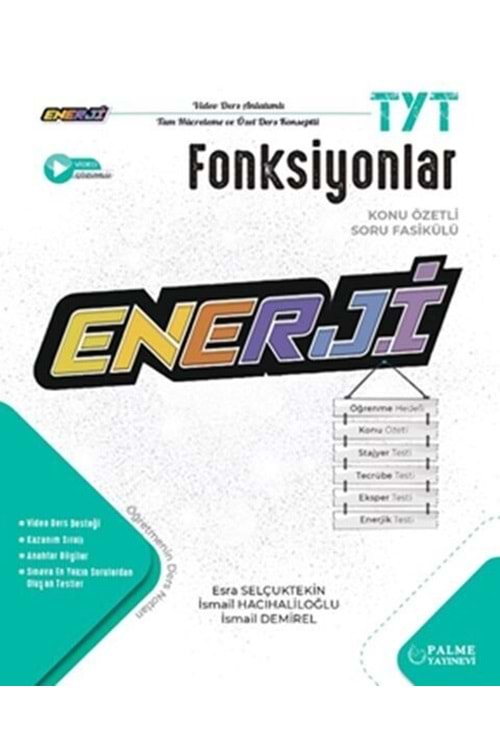 PALME TYT ENERJİ FONKSİYONLAR KONU ÖZETLİ SORU FASİKÜLÜ