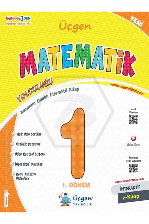 ÜÇGEN 1.SINIF OYS - MATEMATİK YOLCULUĞU - 1. DÖNEM - 2