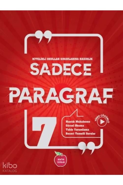NEWTON 7.SINIF SADECE PARAGRAF