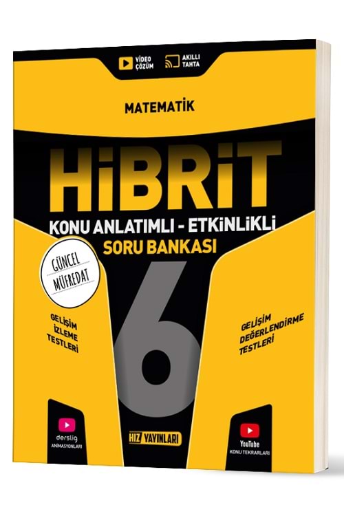 HIZ 6.SINIF HİBRİT MATEMATIK SORU BANKASI YENİ