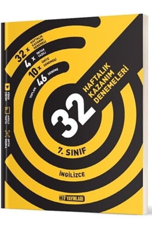 HIZ 7.SINIF İNGİLİZCE HAFTALIK DENEME