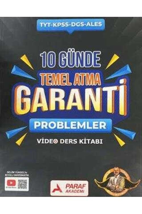 PARAF AKADEMİ PROBLEMLER 10 GÜNDE TEMEL ATMA GARANTİ