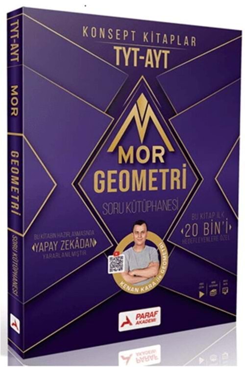 PARAF AKADEMİ TYT-AYT MOR GEOMETRİ SB.(KENAN KARA)