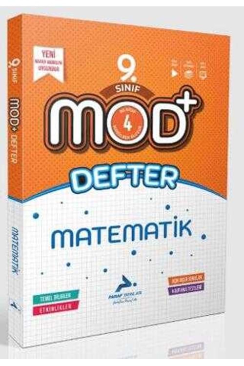 PARAF 9.SINIF MOD MATEMATİK DEFTER