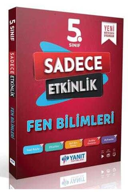 YANIT 5.SINIF FEN BİLİMLERİ SADECE ETKİNLİK