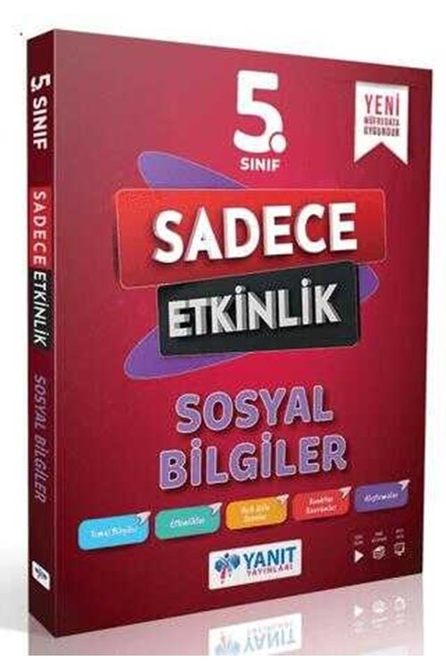 YANIT 5.SINIF SOSYAL BİLGİLER SADECE ETKİNLİK