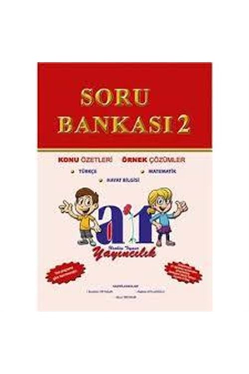 A1 2.SINIF TÜM DERSLER SORU BANKASI