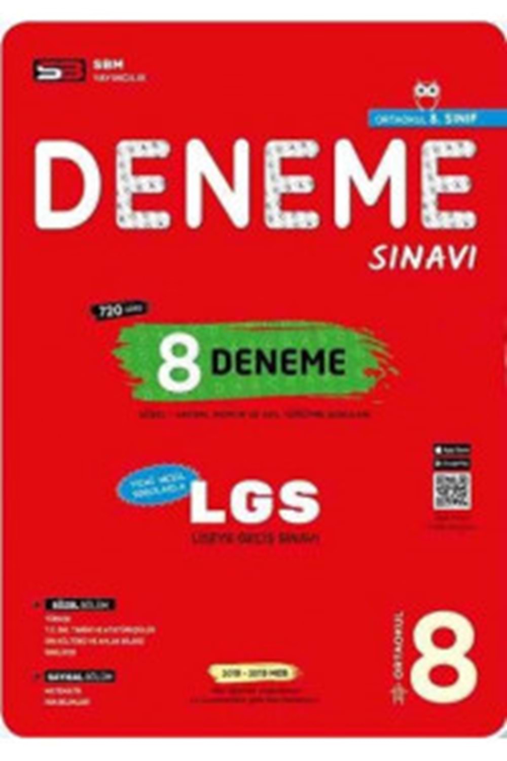 SBM 8.SINIF LGS 8 Lİ ÇÖZÜMLÜ DENEME SINAVI