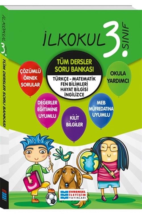 EVRENSEL İLETİŞİM 3.SINIF TÜM DERSLER SORU BANKASI