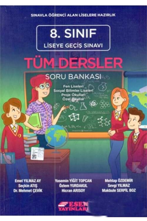 ESEN 8.SINIF LGS TÜM DERSLER SORU BANKASI