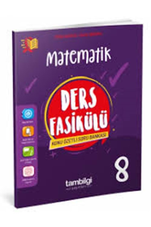 TAM BİLGİ 8.SINIF MATEMATİK DERS FÖYLERİ (SORU BANKASI)
