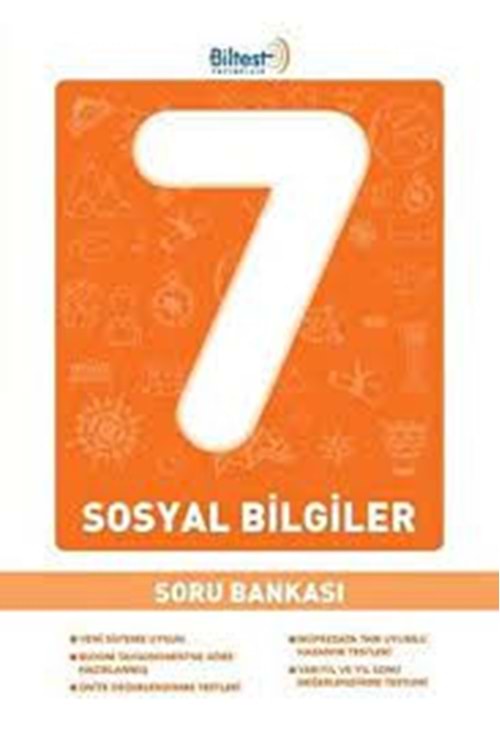 BİLFEN 7.SINIF SOSYAL BİLGİLER BİLTEST SORU BANKASI