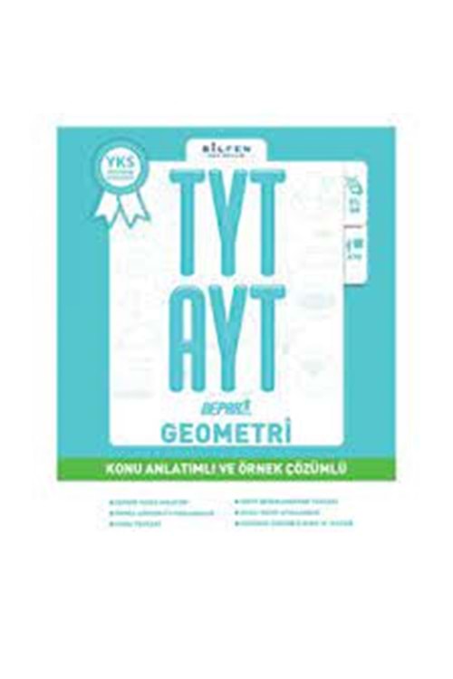 BİLFEN 12.SINIF TYT AYT GEOMETRİ DEPAR KONU ANLATIMLI VE ÖRNEK ÇÖZÜMLÜ