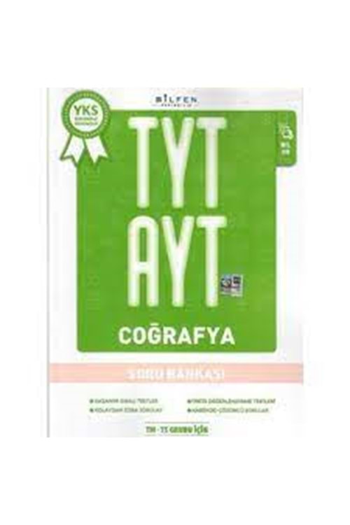 BİLFEN 12.SINIF TYT AYT COĞRAFYA SORU BANKASI