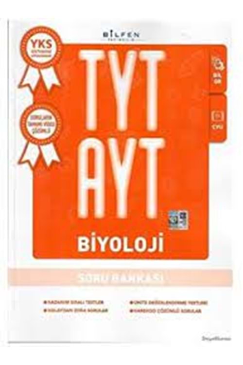 BİLFEN 12.SINIF TYT AYT BİYOLOJİ SORU BANKASI