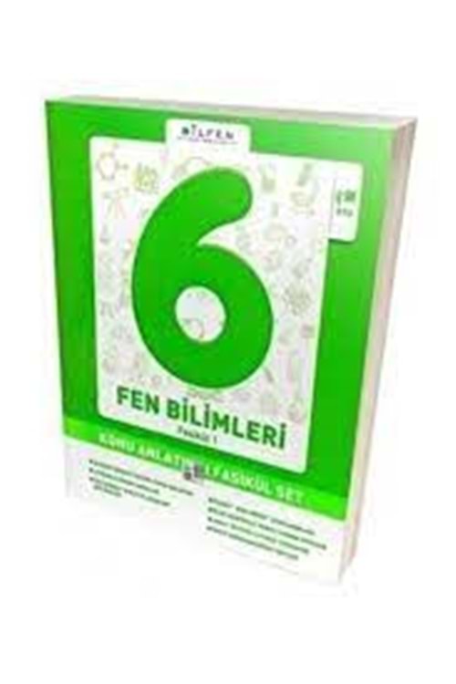 BİLFEN 6.SINIF FEN BİLİMLERİ KONU ANLATIMLI FASİKÜL SET