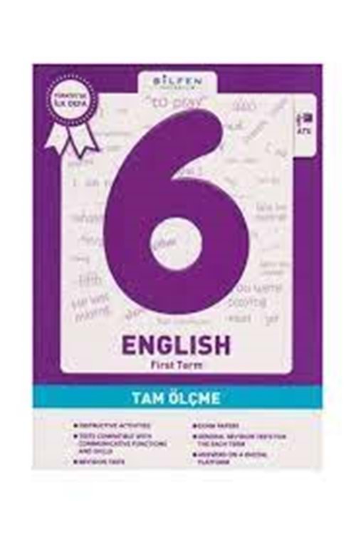 BİLFEN 6.SINIF İNGİLİZCE TAM ÖLÇME