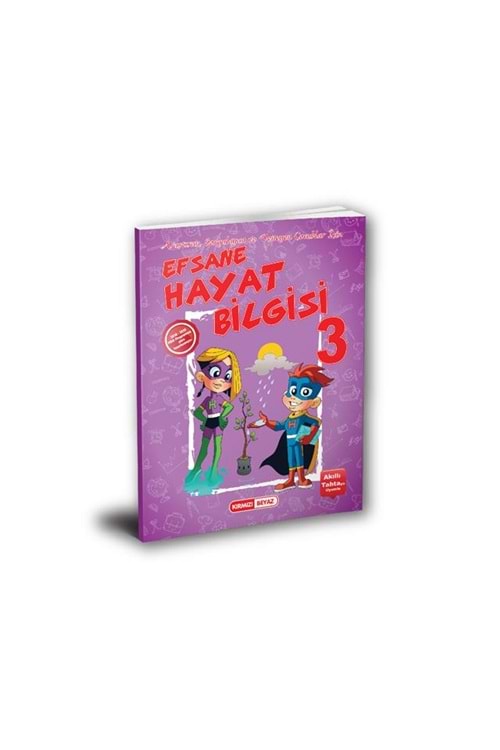 KIRMIZI BEYAZ YAYINLARI 3.SINIF EFSANE HAYAT BİLGİNİ