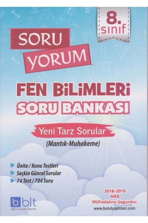 BULUT 8.SINIF FEN BİLİMLERİ