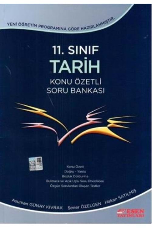 ESEN 11.SINIF TARİH KONU ÖZETLİ SORU BANKASI